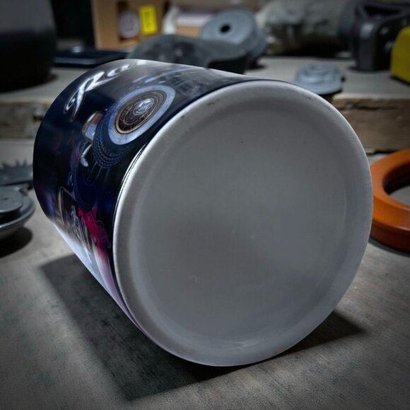 Snap-On “Rat Pack” Hot Rod Mug • Vintage Mechanic Coffee Cup • Rat Rod Garage Ar - Picture 6 of 7